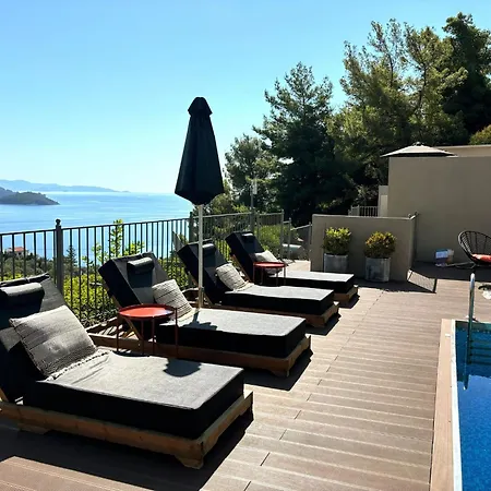 Вилла Superior 3-bedroom Cassiope With Private Pool And Breathtaking Sea Views *